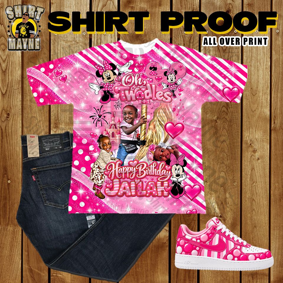 All Over Print Shirt: Oh Twoodles Birthday