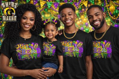 Just Bead It Mardi Gras Shirt