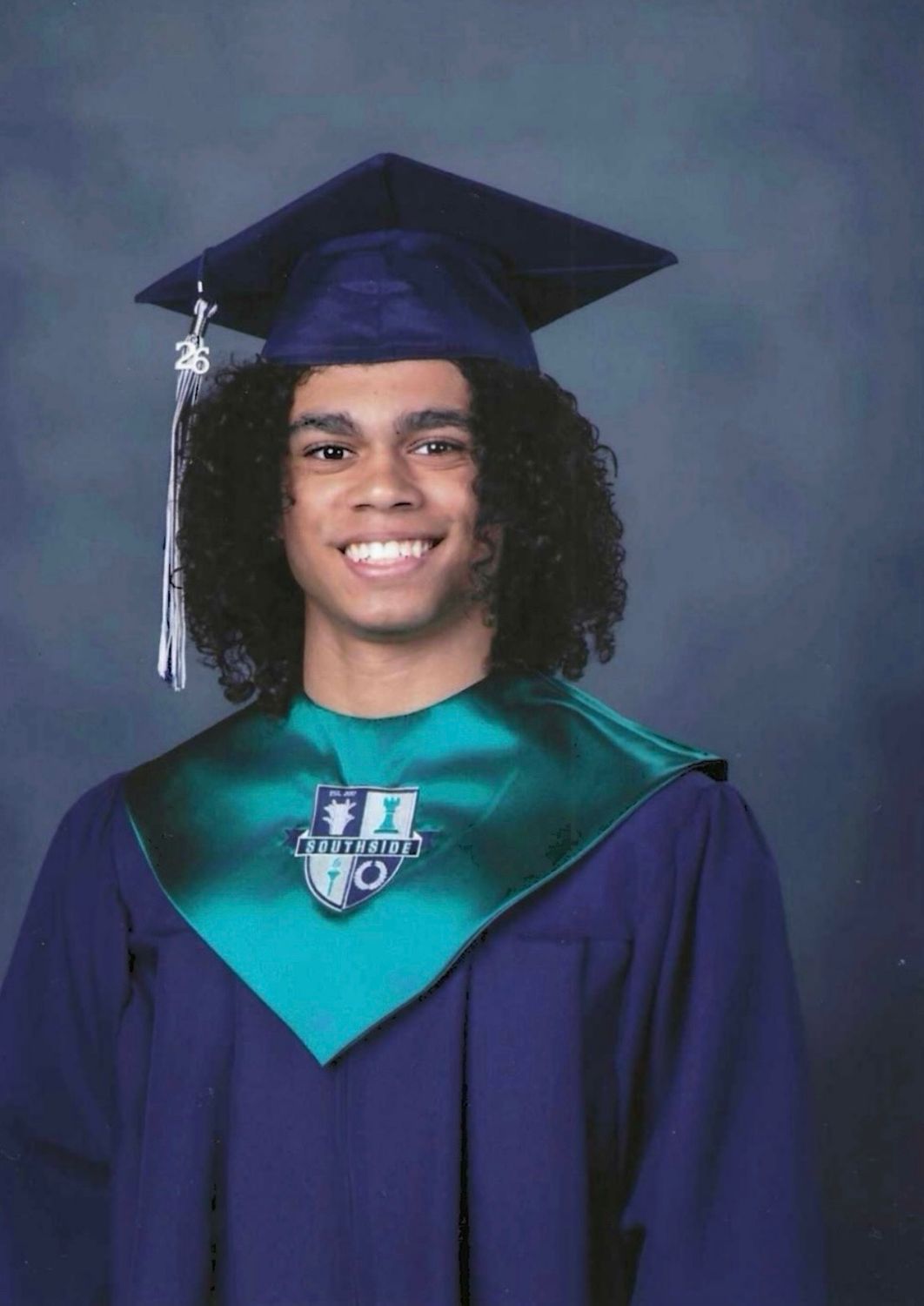 Oversized Print Shirt: Terrell Viator Graduation
