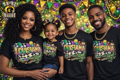 Louisiana Mardi Gras Shirt