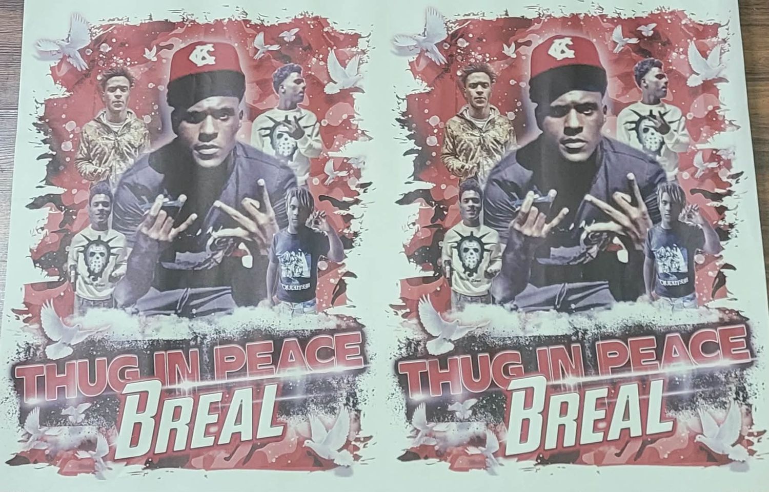 SUBLIMATION "GANG SHEET" PRINT TRANSFERS