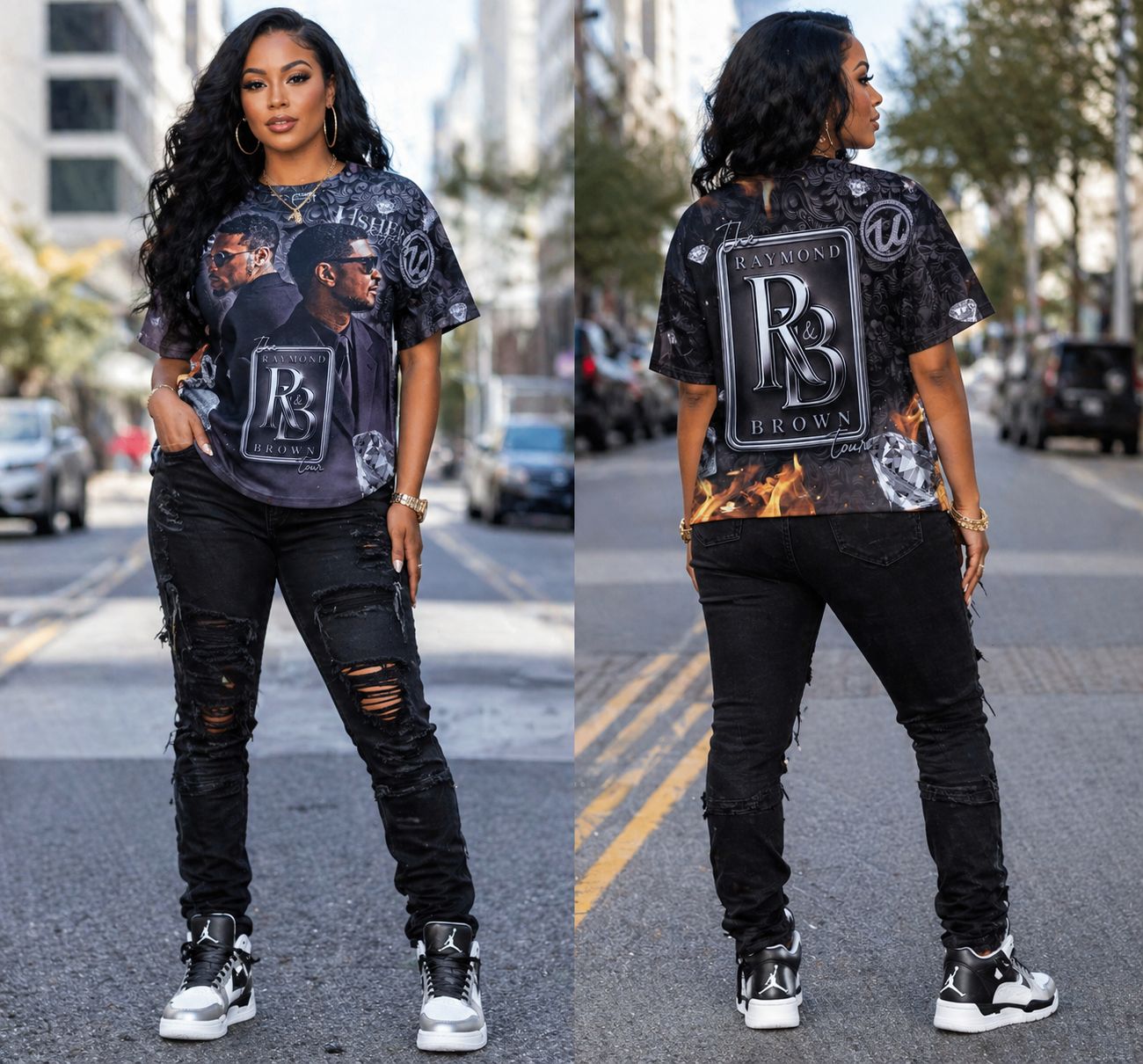 All Over Print Shirt: The R&amp;B Tour