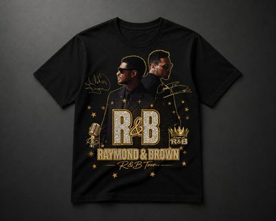 Oversized Print Shirt: The R&amp;B Tour 1