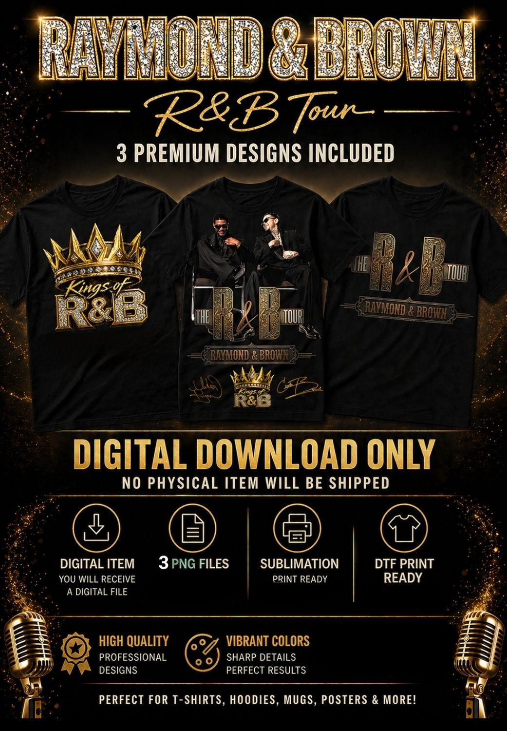 R&amp;B Digital Design Bundle 2