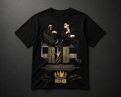 Oversized Print Shirt: The R&amp;B Tour 3