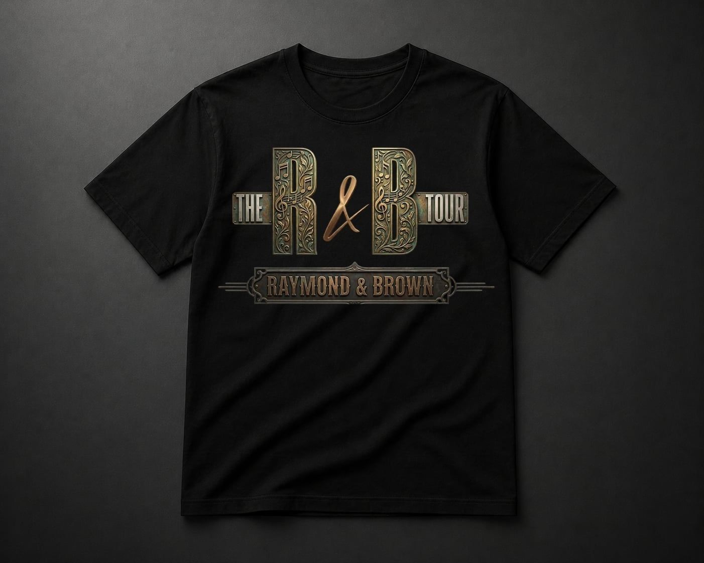 Oversized Print Shirt: The R&amp;B Tour 5