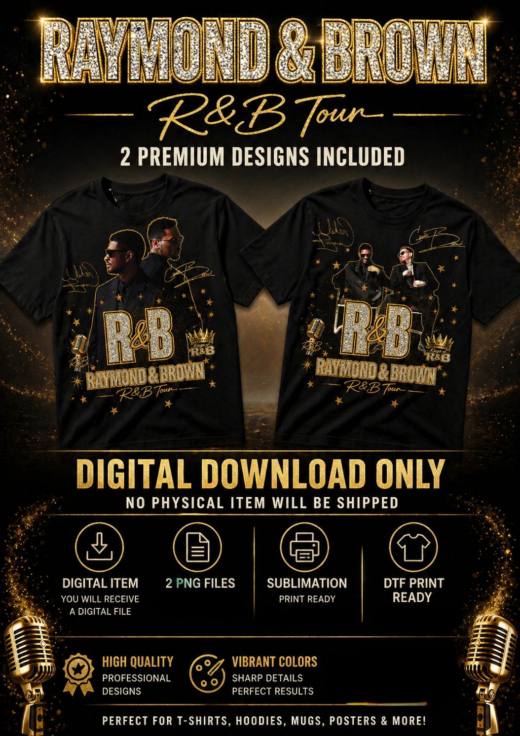 R&amp;B Digital Design Bundle