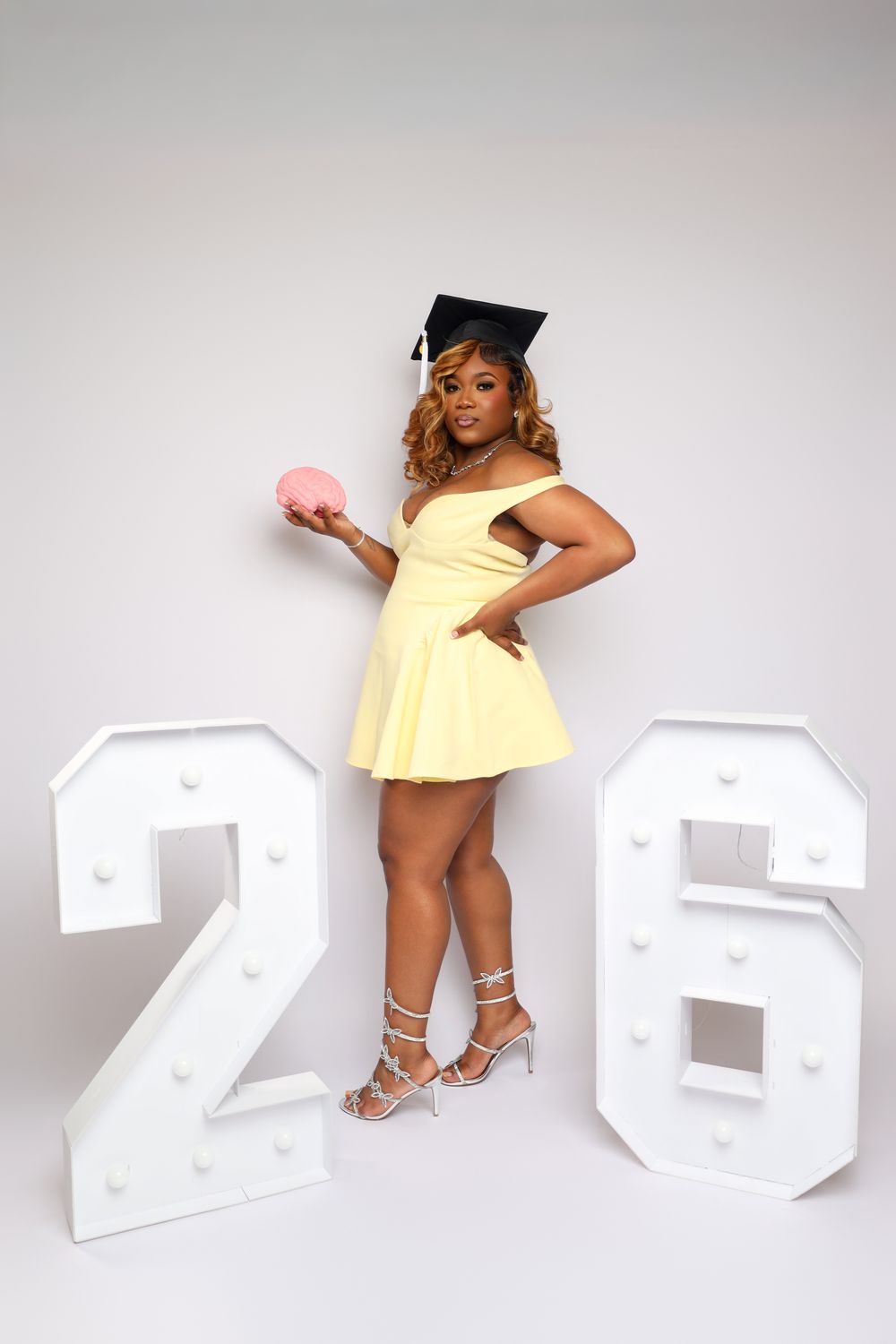Oversized Print Shirt: Brakaylon Graduation