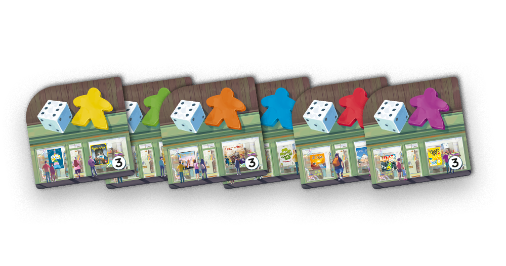 Waterfall Park - Board game Cafe tiles