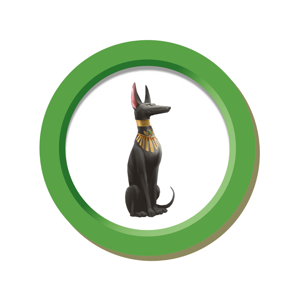 7 Wonders Architects Medals - Dog progress token