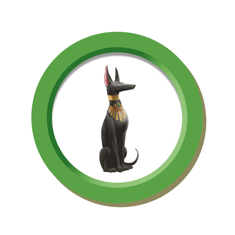 7 Wonders Architects Medals - Dog progress token