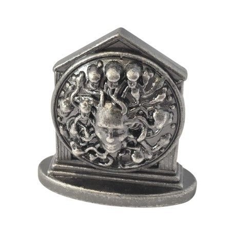 7 Wonders Duel Pantheon - Metal Minerva Pawn