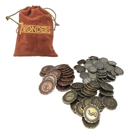 7 Wonders – Metal Coins