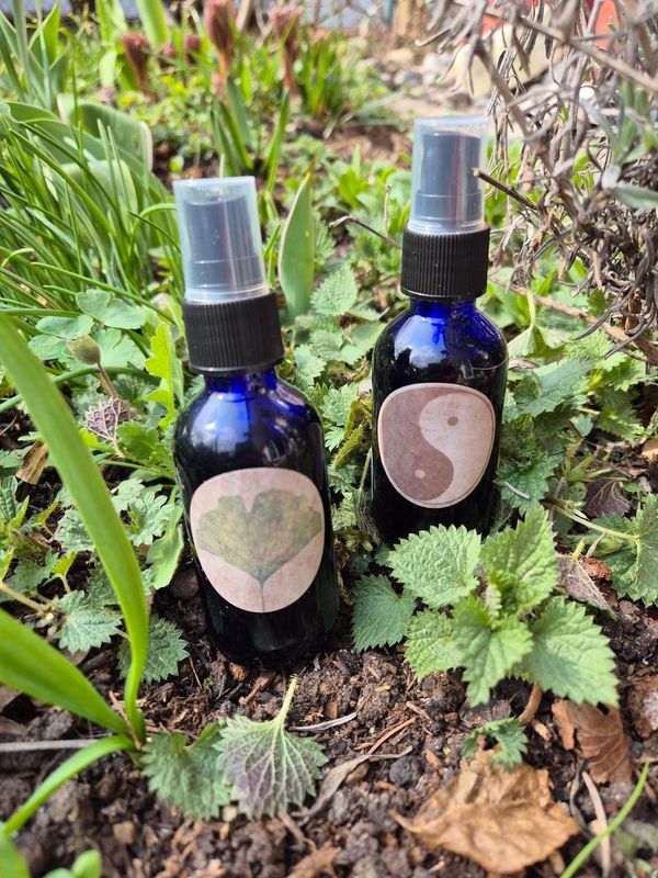 Energie- und Schutzspray mit Kräuterauszügen