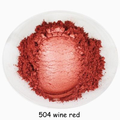 Pearlescent  mica wine-red powder