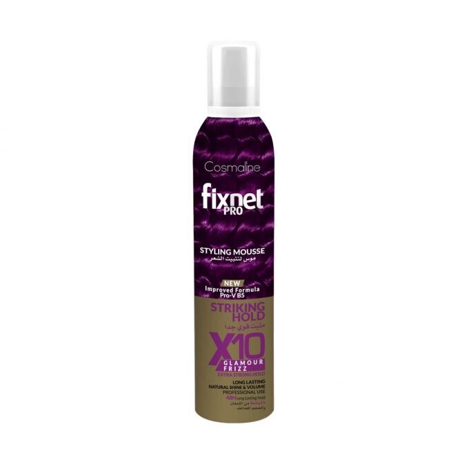 FIXNET PRO GLAMOUR VOLUME MOUSSE (300ml) x10