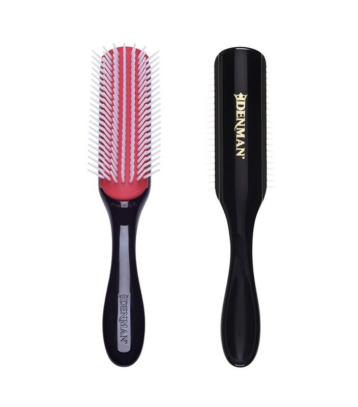 Original  Black Denman Brush D3 Original Styler 7 Row