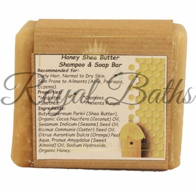 Royal Bath Honey Shea Butter Shampoo and Soap Bar