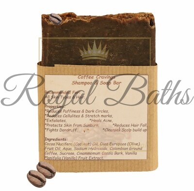Royal Bath Coffee Craving Shampoo and Soap Bar
