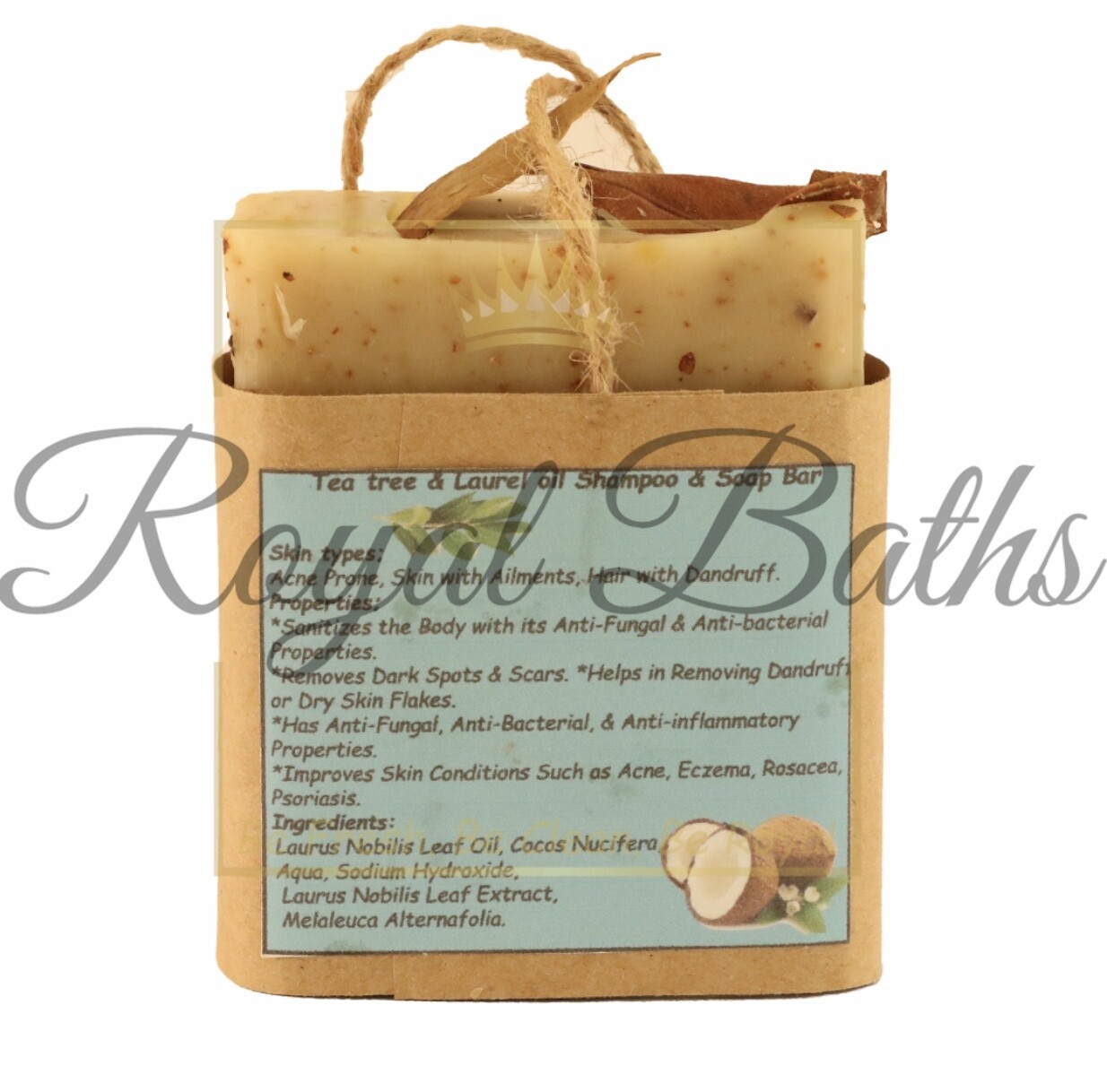 Royal Bath Tea tree & Laurel Oil Shampoo & Soap Bar