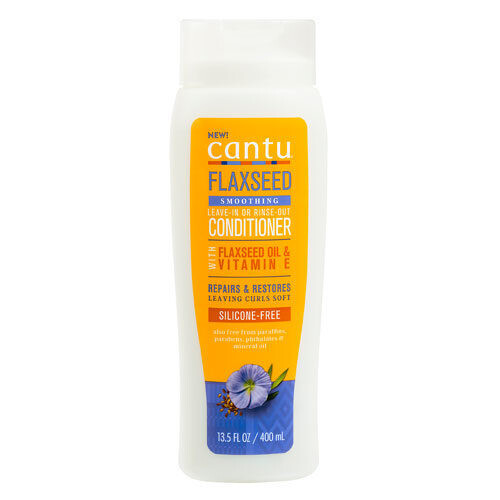 Cantu Flaxseed Smoothing Leave-In or Rinse Out Conditioner