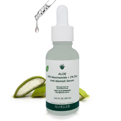 The AloeLab, Aloe 10% Niacinamide +1% Zinc Anti-blemish Serum