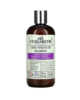 Curl Smith Core Strength Shampoo, For Damaged Hair, 12 fl oz (355 ml)