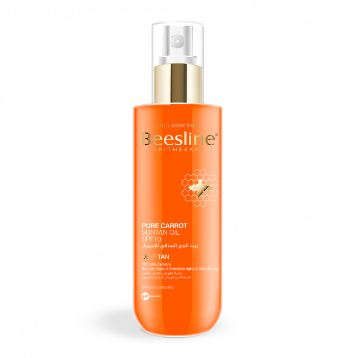 Beesline Pure Carrot Suntan Oil SPF 10