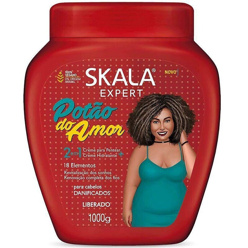Skala 2 in 1 Potão do Amor Styling Cream + Moisturizing Cream 1Kg