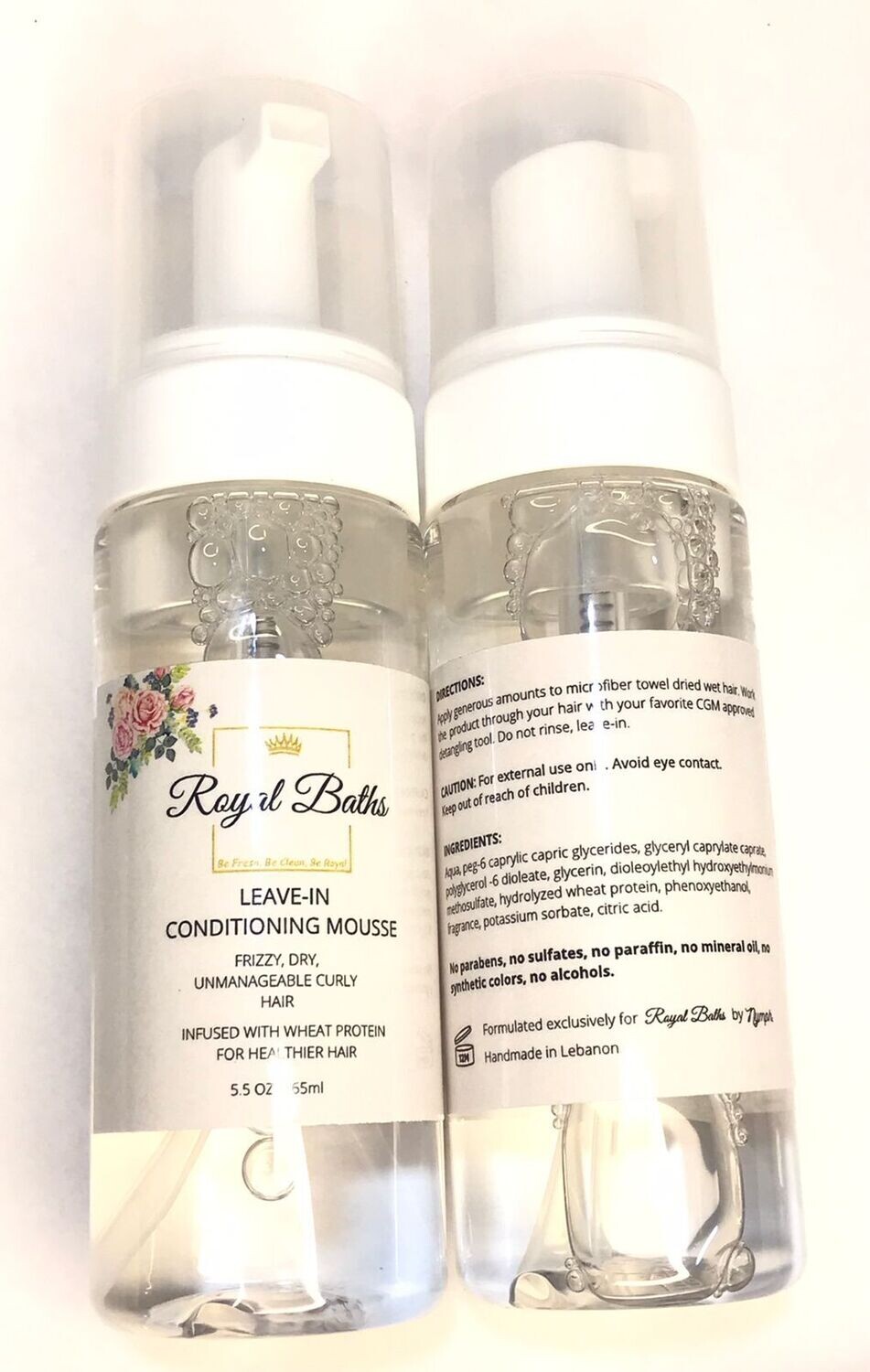 Royal baths Leave In Conditioning Mousse