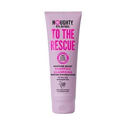 Noughty, To The Rescue, Moisture Boost Shampoo, For Dry and Damaged Hair, 8.4 fl oz (250 ml)