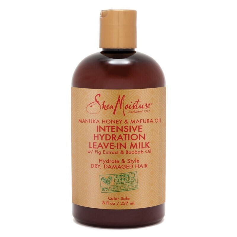 SheaMoisture Manuka Honey &amp; Mafura oil Intensive Hydration Leave-in Milk 237 mL