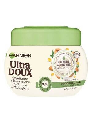 Garnier Ultra Doux Almond Milk Intense Hydration Yogurt Mask, 300 ml