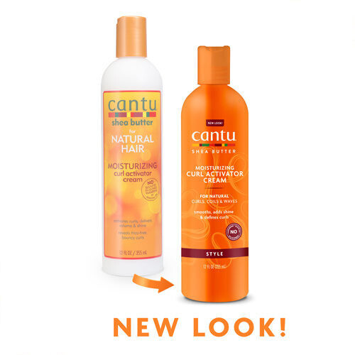 Cantu, Shea Butter for Natural Hair, Moisturizing Curl Activator Cream, 12 fl oz (355 ml)