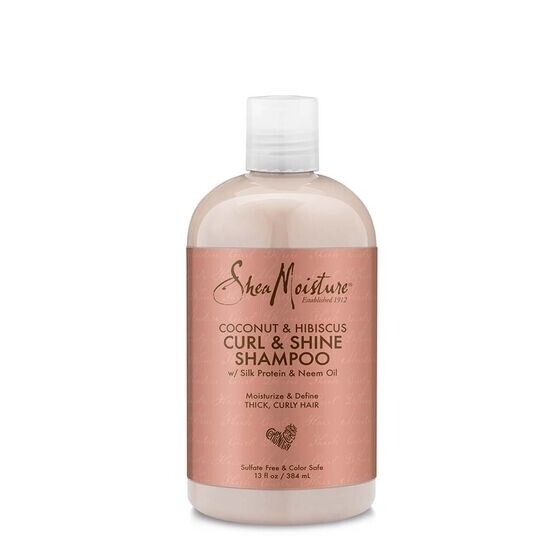 Sheamoisture COCONUT &amp; HIBISCUS CURL &amp; SHINE SHAMPOO