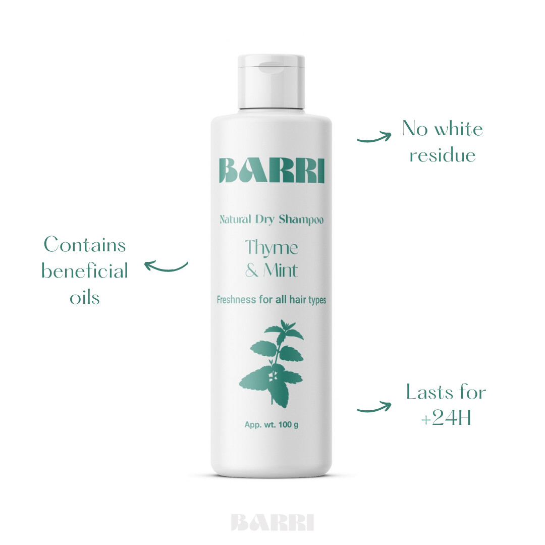 Barri Dry Shampoo Thyme & Mint