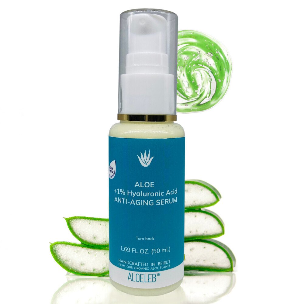 The AloeLab, 1.5% HA anti-aging serum with 5% L-ascorbic acid