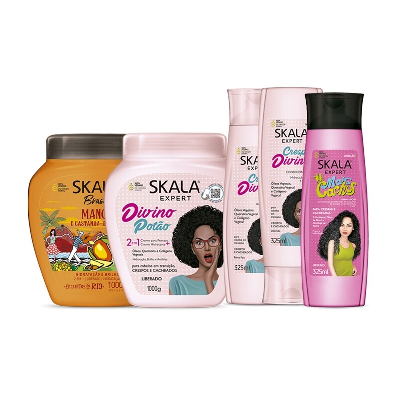 WAVY &amp; CURLY HAIR SKALA PACKAGE