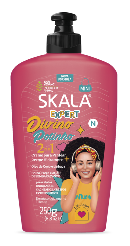 Skala DIVINO POTINHO 2 EM 1 Leave-in Styling Cream 250ml