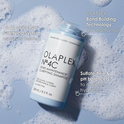 OLAPLEX
NO. 4C CLARIFYING SHAMPOO 250 ml