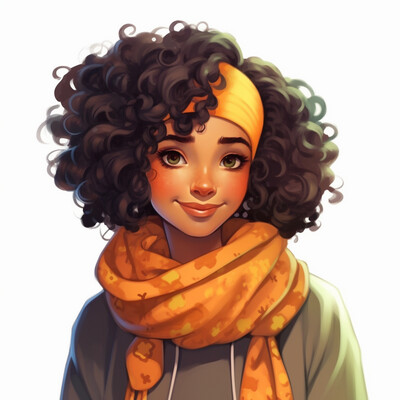 Curly Hijabi