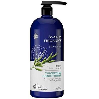 Avalon Organics, Thickening Shampoo, Biotin B-Complex, 32 fl oz (946 ml)
