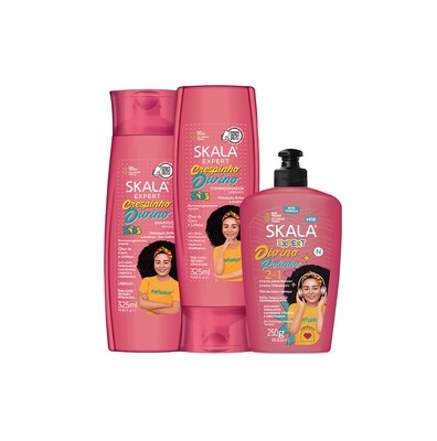 CURLY KIDS SKALA PACKAGE DIVINO POTINHO KIDS