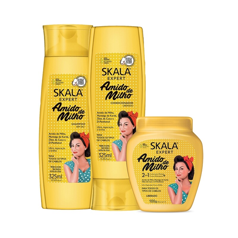Skala Expert Corn Starch - Amido de Milho Bundle