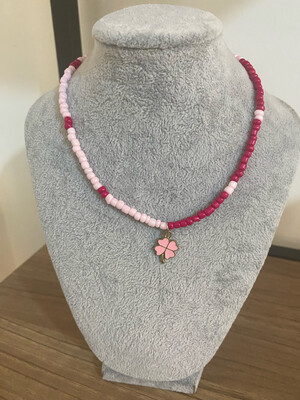 Necklace - Pink Hot Pink