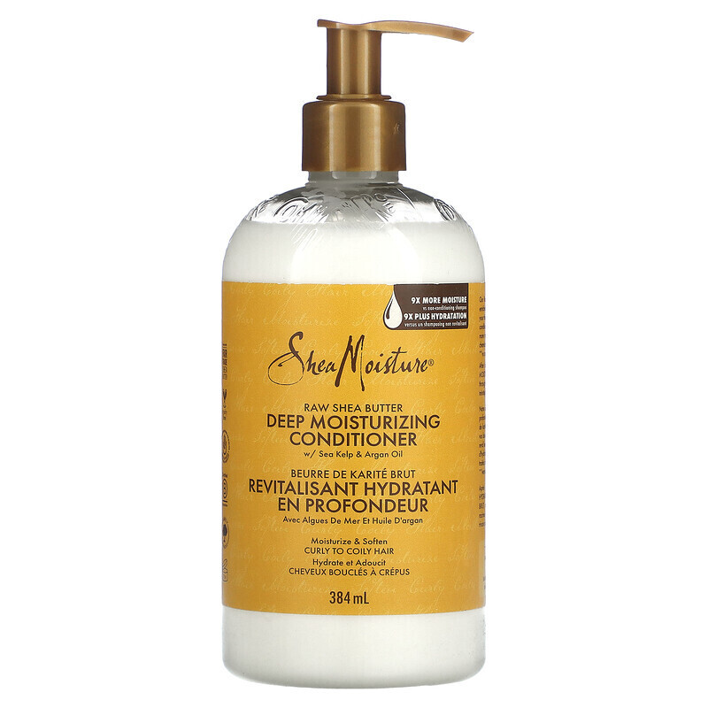 SheaMoisture, Raw Shea Butter, Moisturizing Conditioner, 13 fl oz (384 ml)