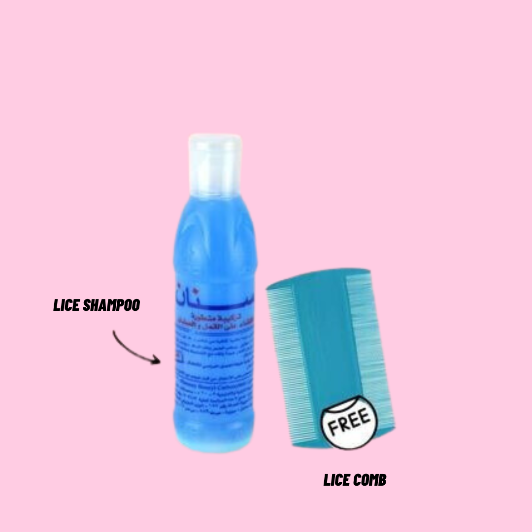 SINAN Shampoo Preventative for Lice - 125ml + FREE LICE COMB