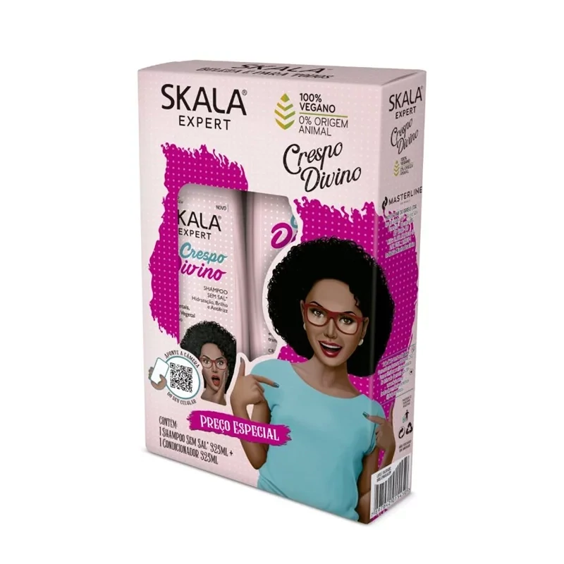 Skala Expert, Crespo Divino Shampoo &amp; Conditioner KIT