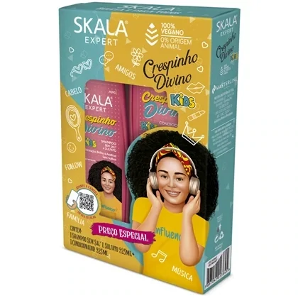 Skala Expert Kit shampoo & Conditioner Crespinho Divino 
