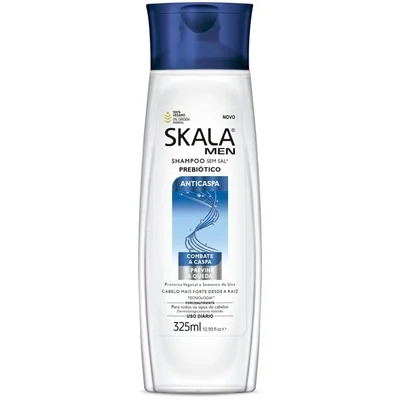 Skala Expert, Men Shampoo - Anti-Hair Loss Anti-Dandruff Prebiotic 325 mL